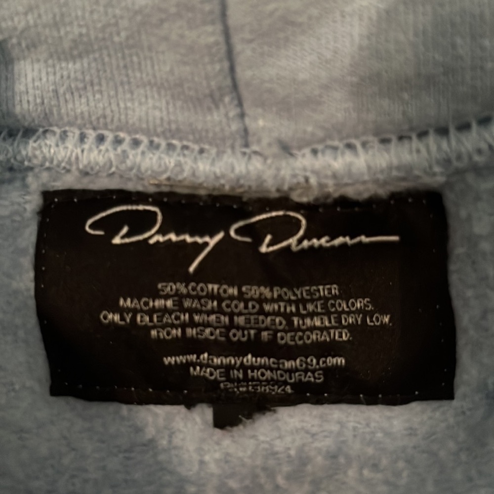 Virginity Rocks Mens medium hoodie - Picture 3 of 4
